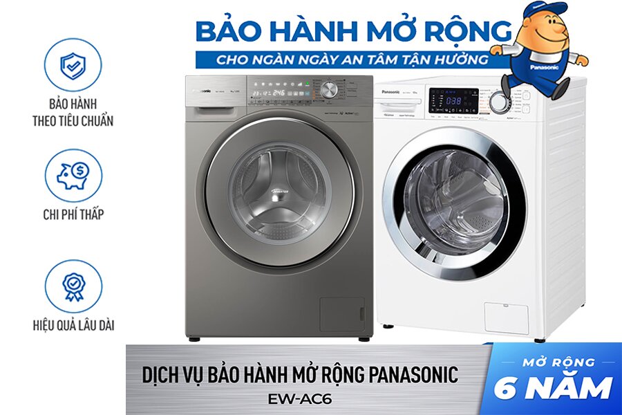 Bảo hành máy giặt Panasonic