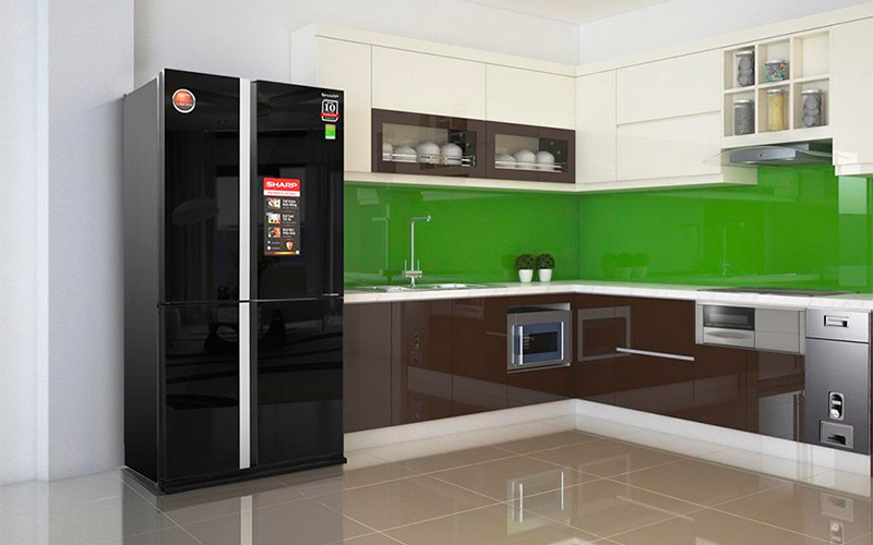 Tủ lạnh Sharp 4 cửa  Inverter 605 lít SJ-FX688VG-BK