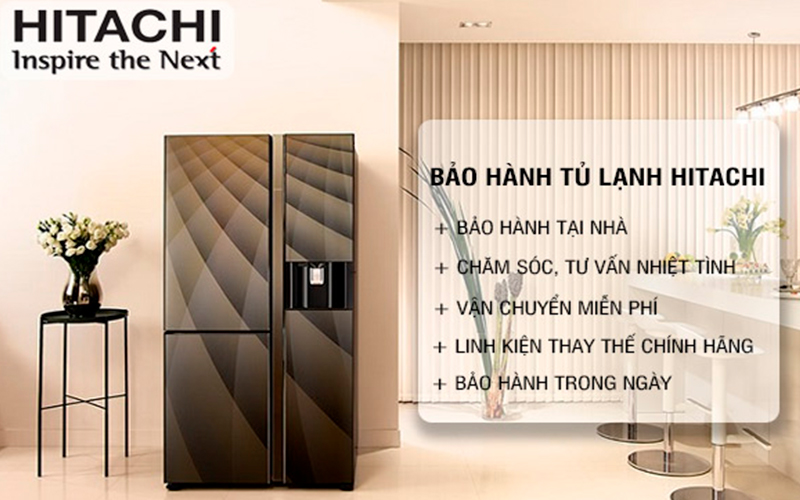 Bảo hành tủ lạnh Hitachi tại nhà